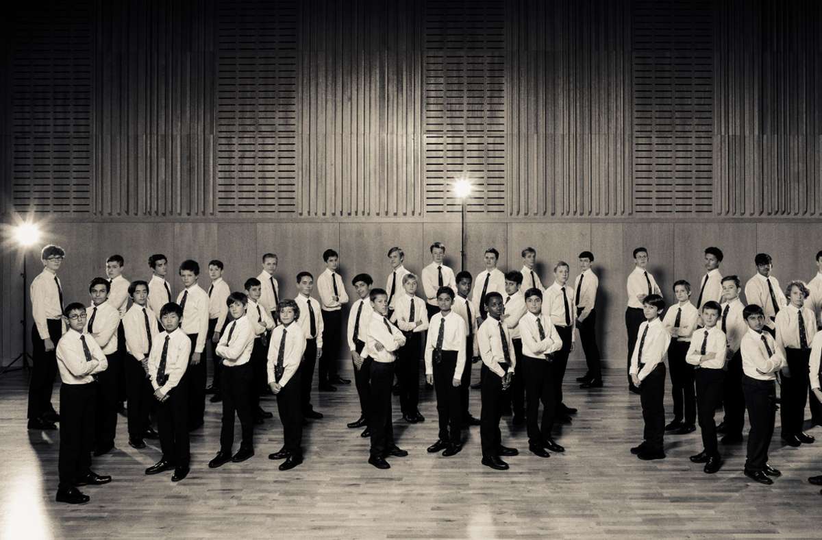 Die Knaben des „Trinity Boys Choir“. Foto: Benjamin Ealovega