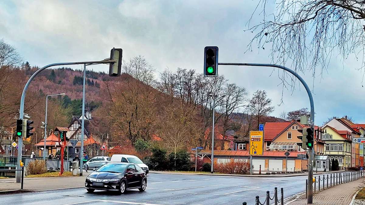 Verkehrschaos Ilmenau: Tannwehr-Ampel in der Kritik