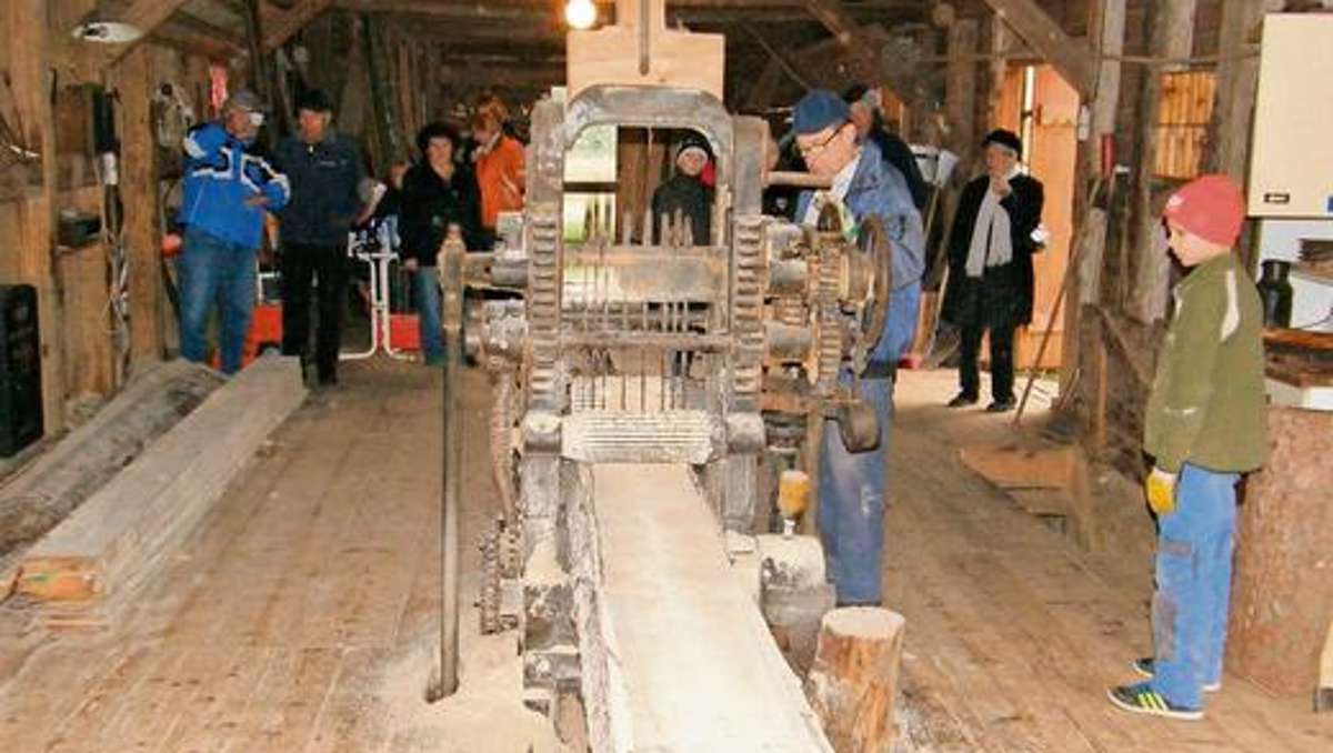 Hildburghausen: Leise tuckern die Kolben der alten Schneidmühle