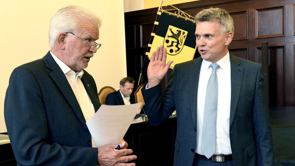 Bürgermeister Sonneberg: Start in die zweite Amtszeit