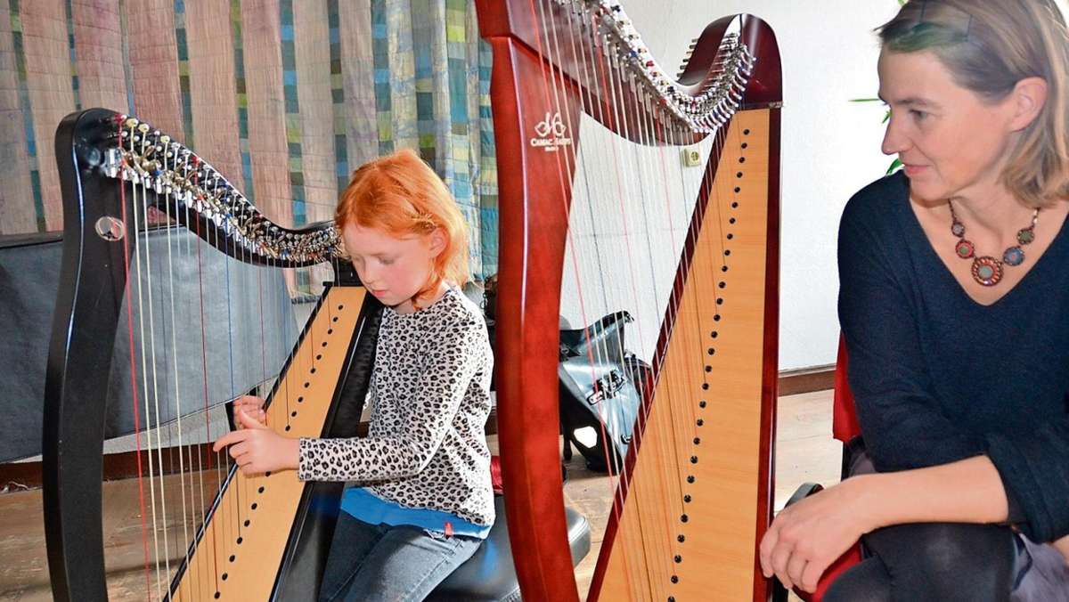 Meiningen: Zauber der Harfe motiviert zum Spiel