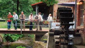 Anstehen für Einblicke in Thüringer Mühlen