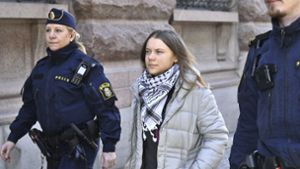 Greta Thunberg wegen Klimaprotesten in Schweden angeklagt