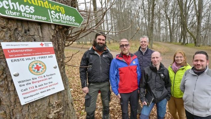 Bad Liebenstein: Rettungspunkte im Altensteiner Park haben sich bewährt