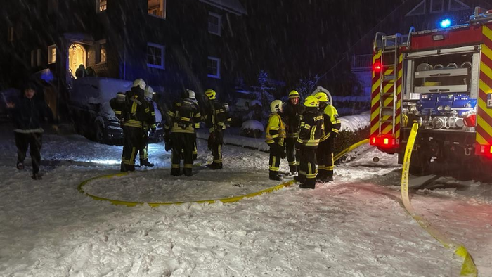Kreis Hildburghausen : Feuer bricht in Wohnhaus aus