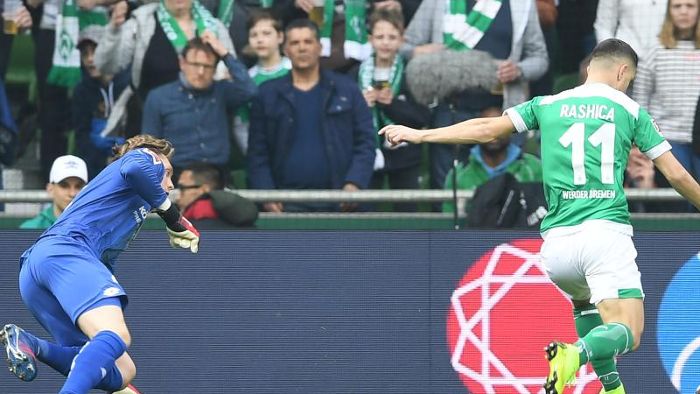 Bremen springt auf Europapokal-Platz: Kruse-Gala gegen Mainz