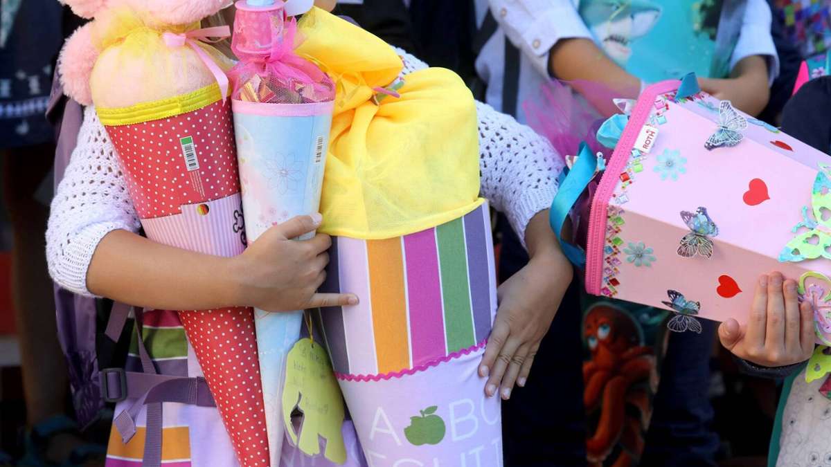 Thüringen: Zuckertüten für die Erstklässler: Landesweite Feiern in Grundschulen