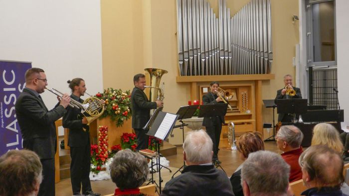 Classic Brass zu Gast in Ilmenau: Kein Advent ohne Musik