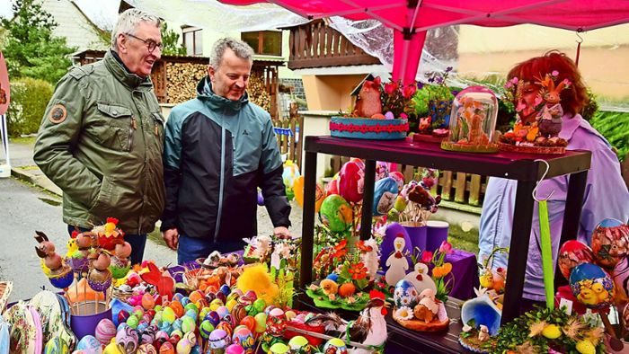 Brauchtum und Märkte: Streufdorf stimmte  auf Ostern ein