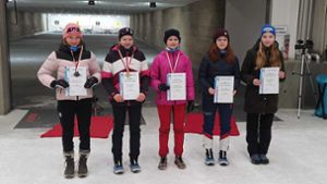 Biathlon, Jugend-Landesmeisterschaft: Carlotta Nößler fehlerfrei