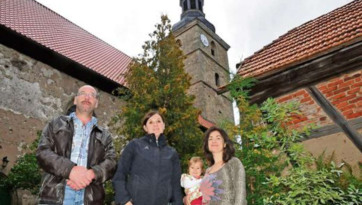 Meiningen: Obermaßfelder Kirchturm bald in der Kur