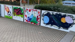 Graffiti-Projekt an der  Regelschule
