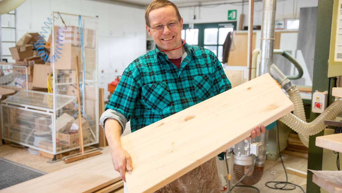 25 Jahre Tischlermeister: Treppen sind heute sein Spezialgebiet