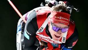 Biathlon: Doll beendet letztes Staffelrennen mit Podestrang