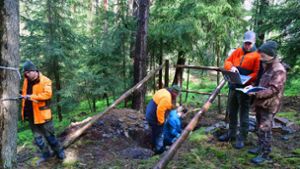Studienarbeit: Studenten planen im Mellenbacher Revier die  Holzernte