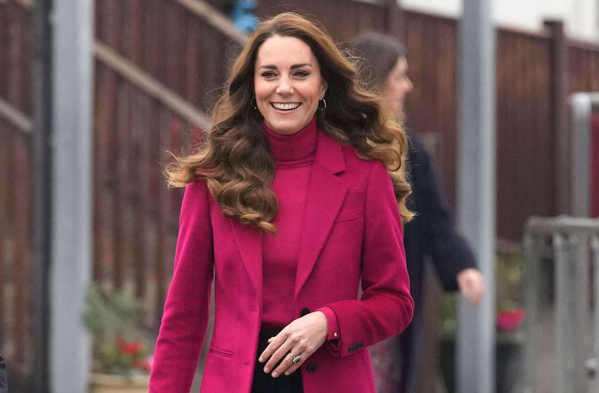 Ihre Haare trägt Herzogin Kate jetzt lockig.