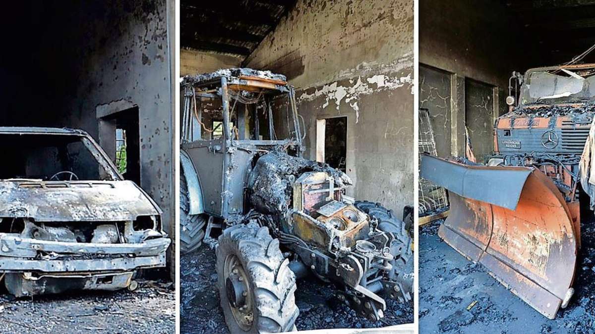 Bad Salzungen: Technischer Defekt war Ursache für Brand im Dermbacher Bauhof