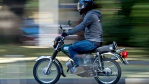 Mopedfahrer stürzt: Ab in die Hecke: Mit knapp drei Promille