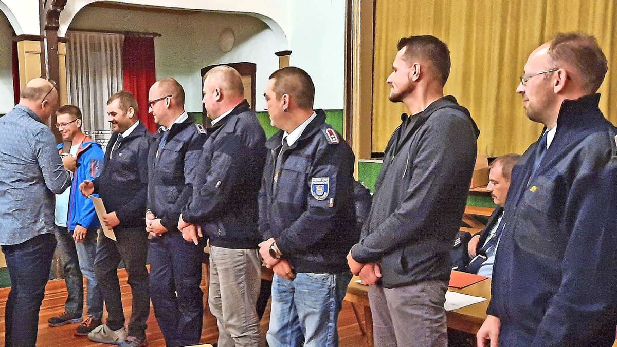 Feuerwehr-Jahreshausptversammlung: Herschdorfer Einsatztruppe neu formiert