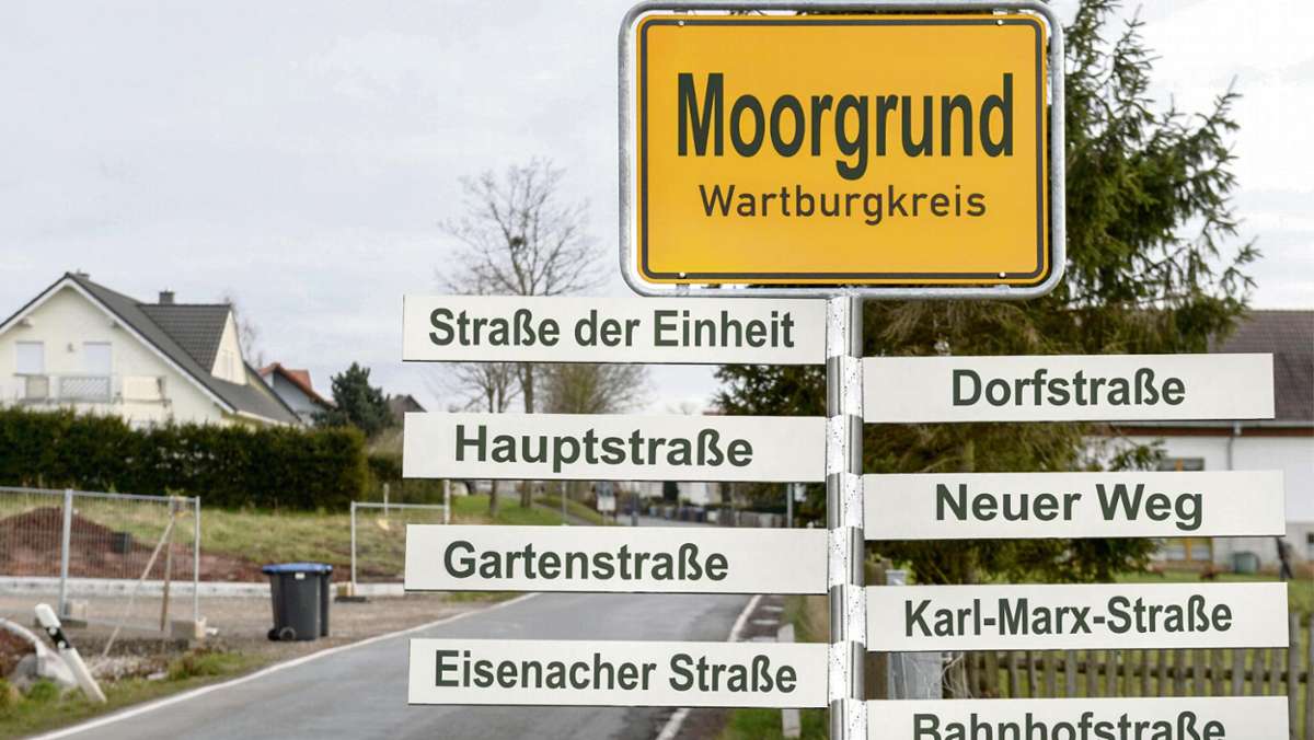 Moorgrund: Acht Straßen brauchen neue Namen
