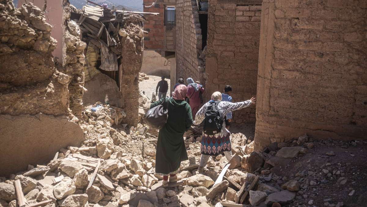 Marokko: Viele Hilfsangebote nach schwerem Erdbeben mit 1000 Toten