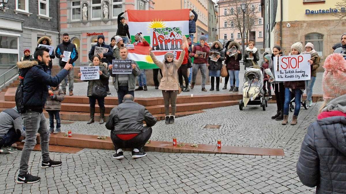 Ilmenau: Demonstration gegen Erdogan