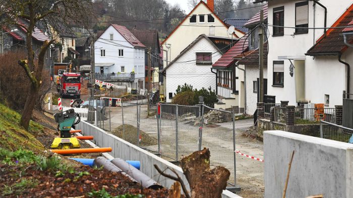 Nächster  Akt: Neundorf wieder Baustelle