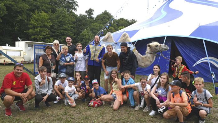 Ferien-Überraschung: Circus lädt Kinder aus Heim in Benshausen ein