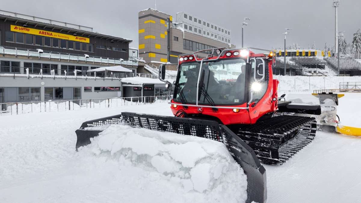 Wintersport: Oberhof sucht schaufelnde Helfer
