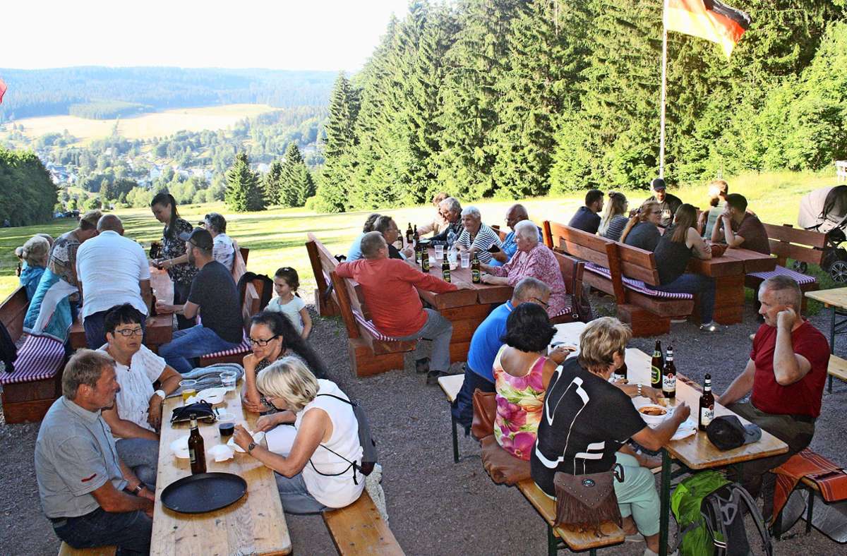 Auf der Albert-Schweitzer-Hütte in Altenfeld wurde Sommersonnenwende gefeiert.