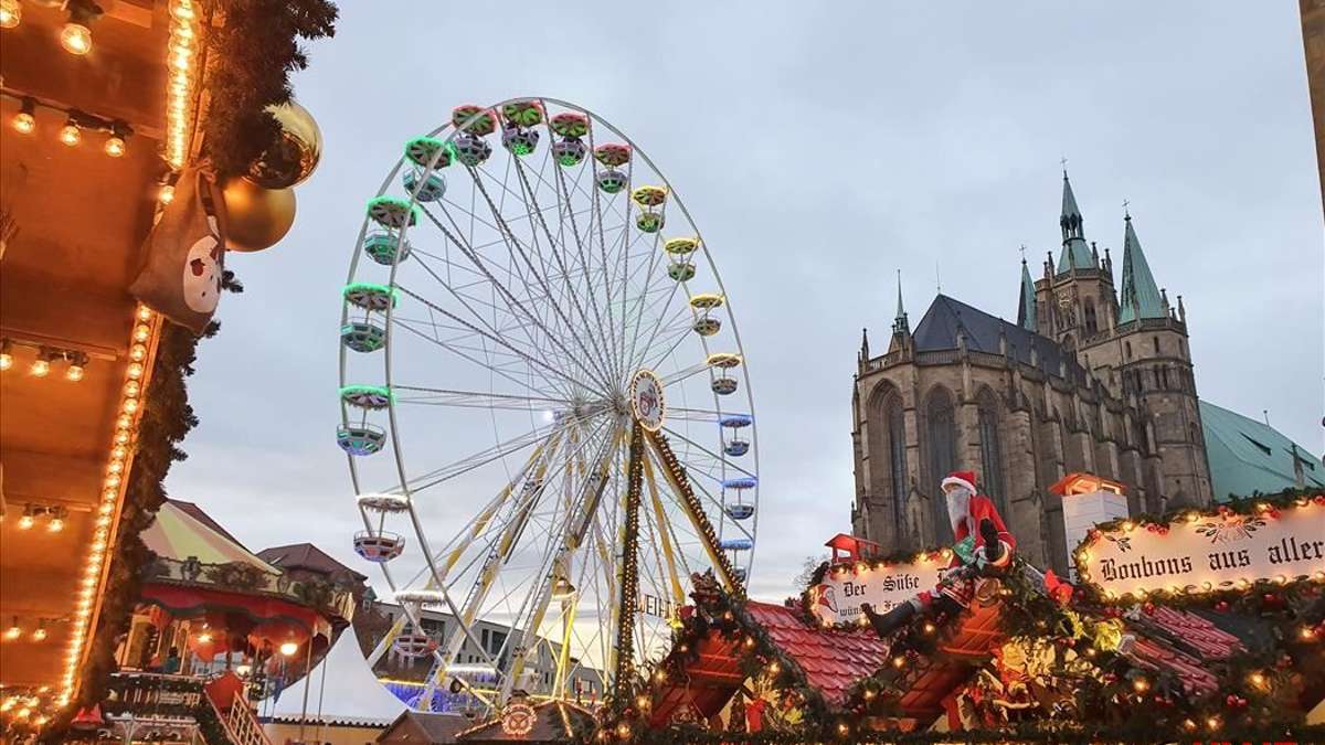 Thüringen: Umfrage: Mehrheit würde trotz Corona auf den Weihnachtsmarkt gehen