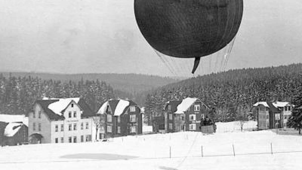 Zella-Mehlis: 100 Jahre Ballone am Oberhofer Himmel