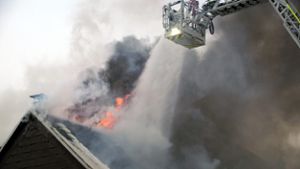 Noch Glutnester: Haus in Brotterode Opfer der Flammen