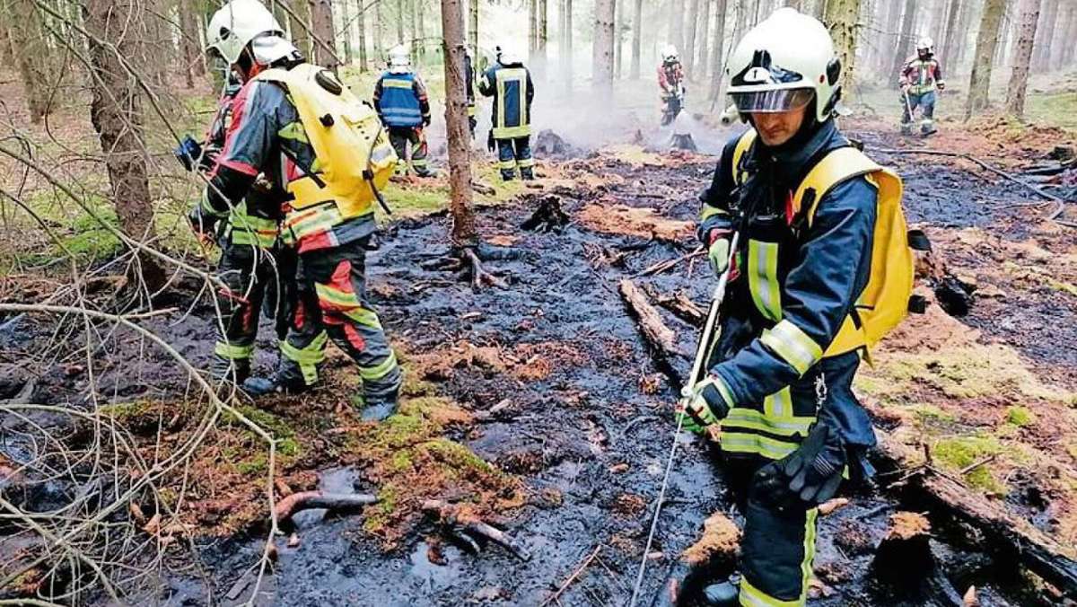 Bad Salzungen: Illegale Feuerstelle löst Schwelbrand aus