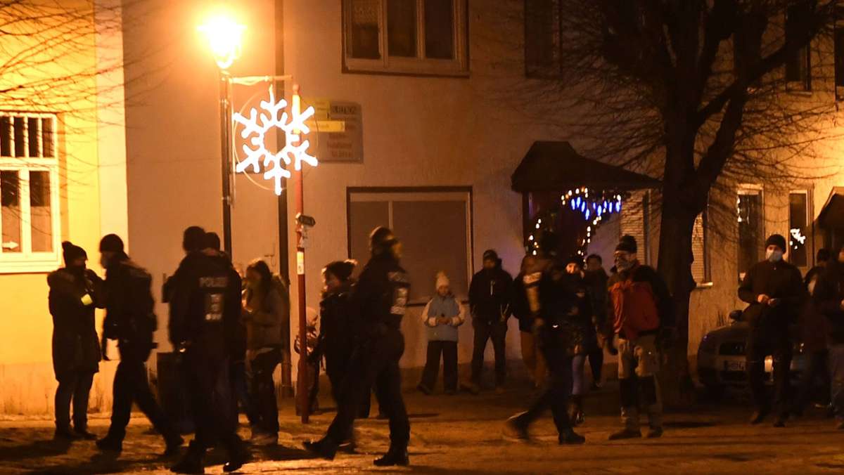 Heldburg: Stadtchef diskutiert mit Protestierenden