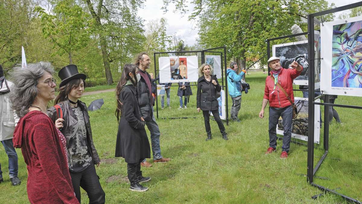 Meininger Kunstorte: Alle sind berufen für die  Schlosspark-Kunst