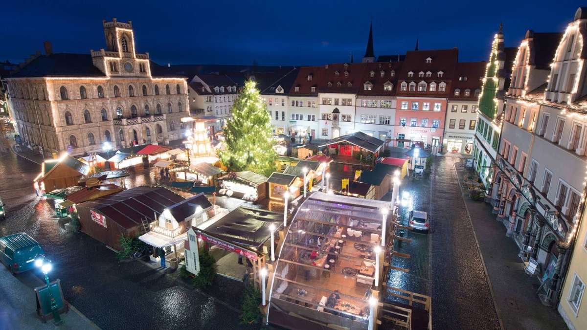 Thüringen: Auch Suhl und Weimar sagen Weihnachtsmärkte ab