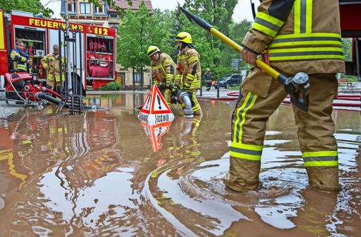 Beim Unwetter im Mai 2016 standen weite Teile der Ilmenauer Altstadt innerhalb weniger Minuten komplett unter Wasser. Foto: Michael Reichel