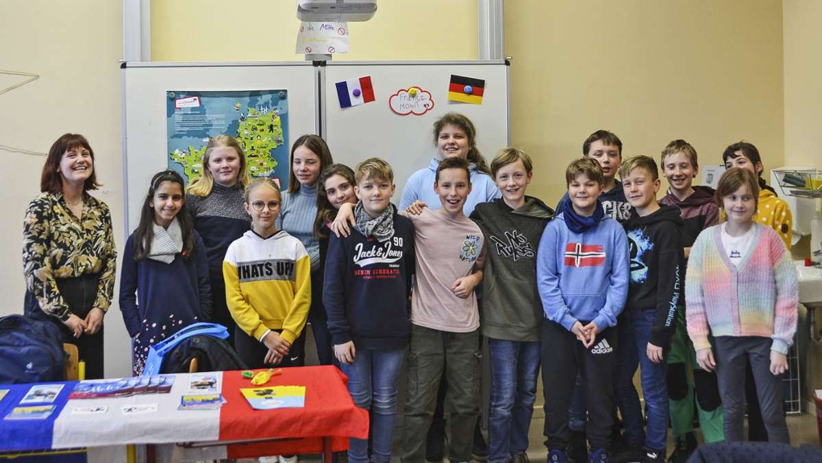 Evangelisches Gymnasium Meiningen: Das französische Klassenzimmer