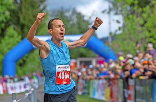 Marathonkönig des Rennsteigs: Ruedi Becker aus Thun im Schweizer Kanton Bern. Foto:  