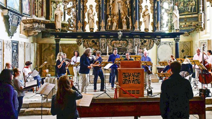 Musikalische Weltpremiere  aus der Oberkirche