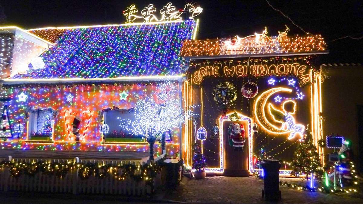 Thüringen: So viel Weihnachten: 8,5 Kilometer Lichterketten, 145.000 Lämpchen
