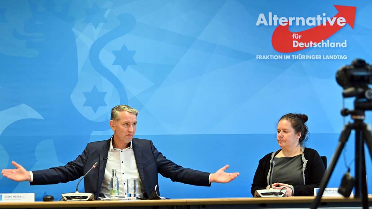 Landtagswahl 2024: Thüringer AfD plant Schattenkabinett