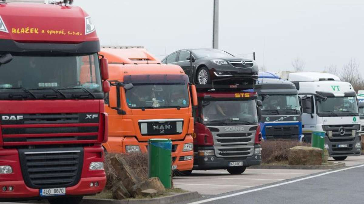 Thüringen: An den Autobahnen werden die Lkw-Parkplätze knapp