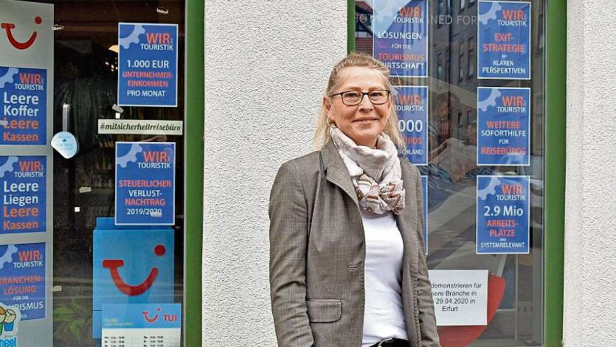 Schmalkalden: Schmalkalder Reisebüro bei Protest in Erfurt dabei