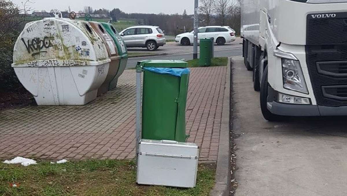 Thüringen: Herrenloser Koffer auf Autobahn-Parkplatz wird gesprengt