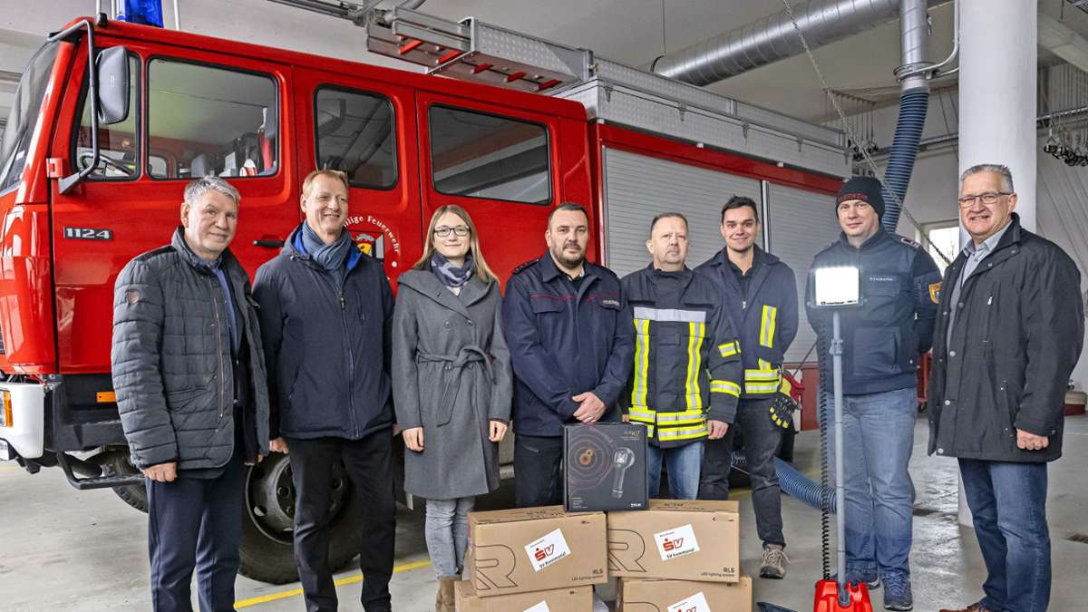 Wartburgkreis: Neue Geräte für die Feuerwehren