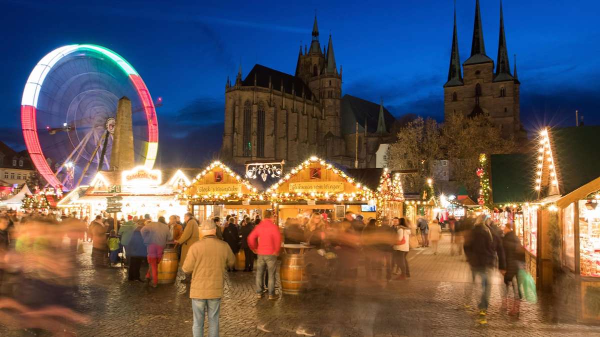 Thüringen: Erste Weihnachtsmärkte öffnen in Thüringen