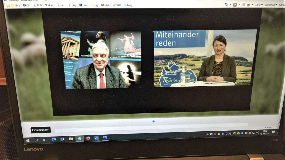 “Miteinander reden“: Thüringer Umweltministerin digital im Landkreis unterwegs: Nach dem Wandern ins Theater