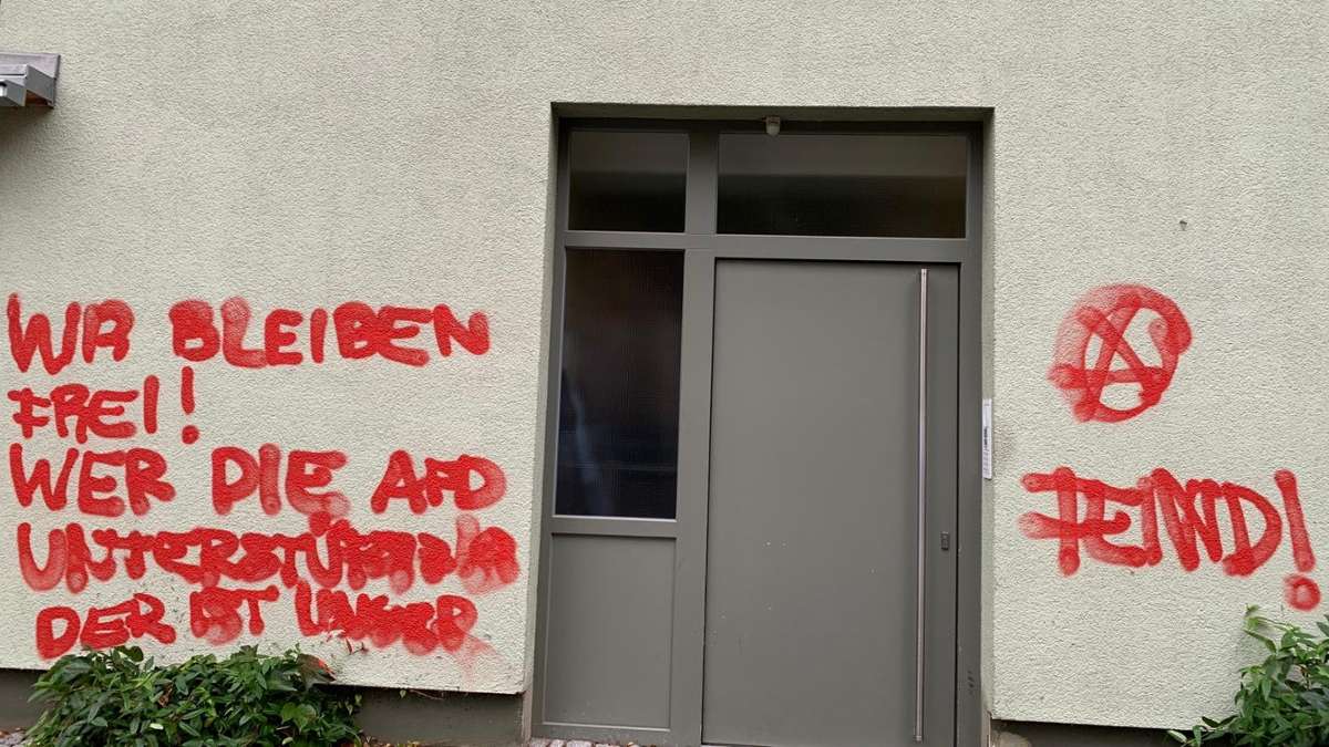 Erfurt: Farbanschlag auf Haus von FDP-Spitzenkandidat Kemmerich
